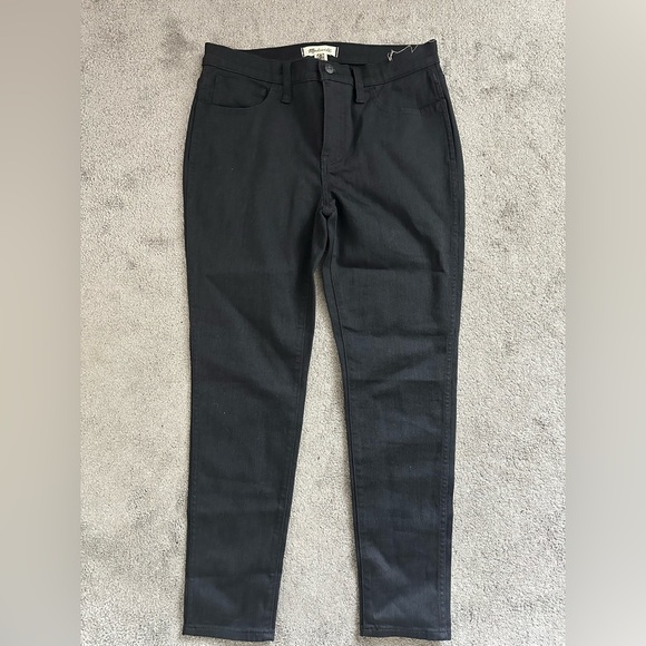 Madewell Petite 9” Mid-Rise Roadtripper Skinny Jeans in Bennet Wash 29 Petite - Picture 2 of 6